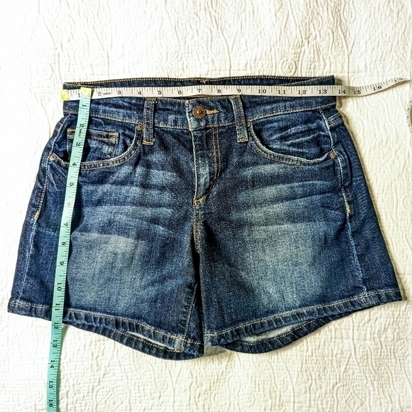 Joe's Denim Edlyn Women's Shorts Medium Wash Stretch Size 24 - Picture 6 of 15